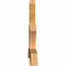 Ekena Millwork Davenport Rough Sawn Timber Gable Bracket, Western Red Cedar, 84"W x 42"H x 4"D x 6"F, 12/12 Pitch GBW084X42X0406DAV00RWR - alternate 5